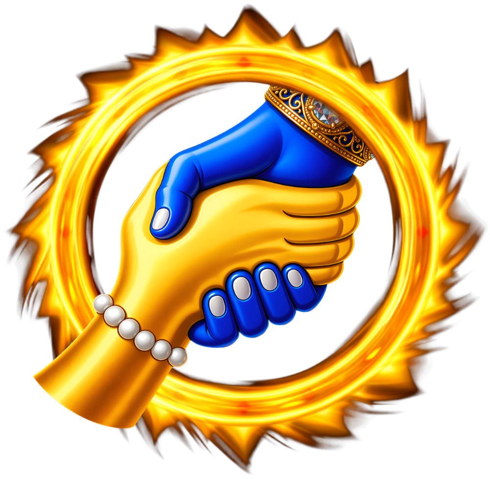 Shri Radha Kunj Bihari Math logo